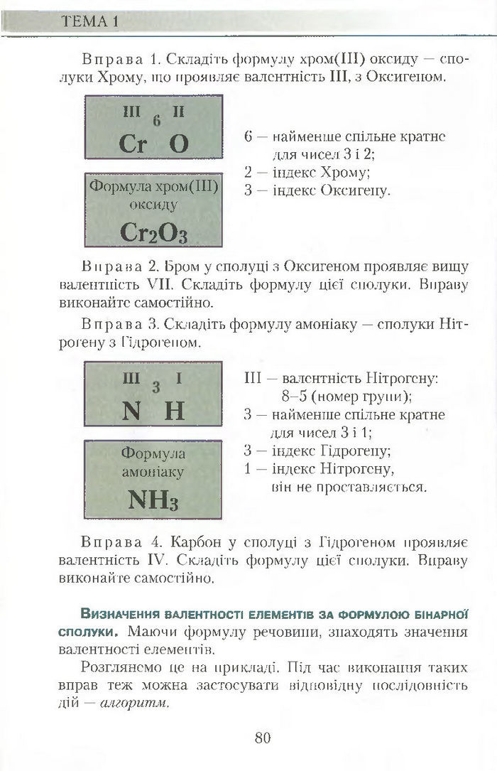 Підручник Хімія 7 клас Савчин 2015
