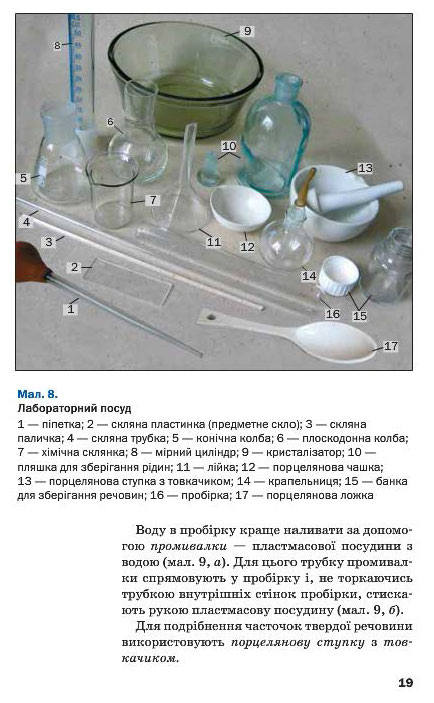Підручник Хімія 7 клас Попель 2015