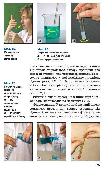 Підручник Хімія 7 клас Попель 2015