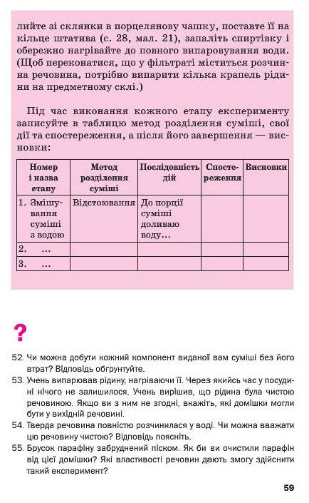 Підручник Хімія 7 клас Попель 2015