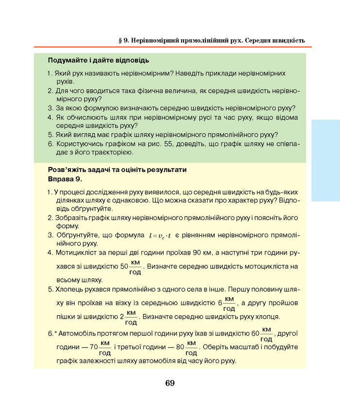 Підручник Фізика 7 клас Шут 2015