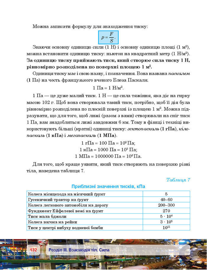 Підручник Фізика 7 клас Пістун 2015