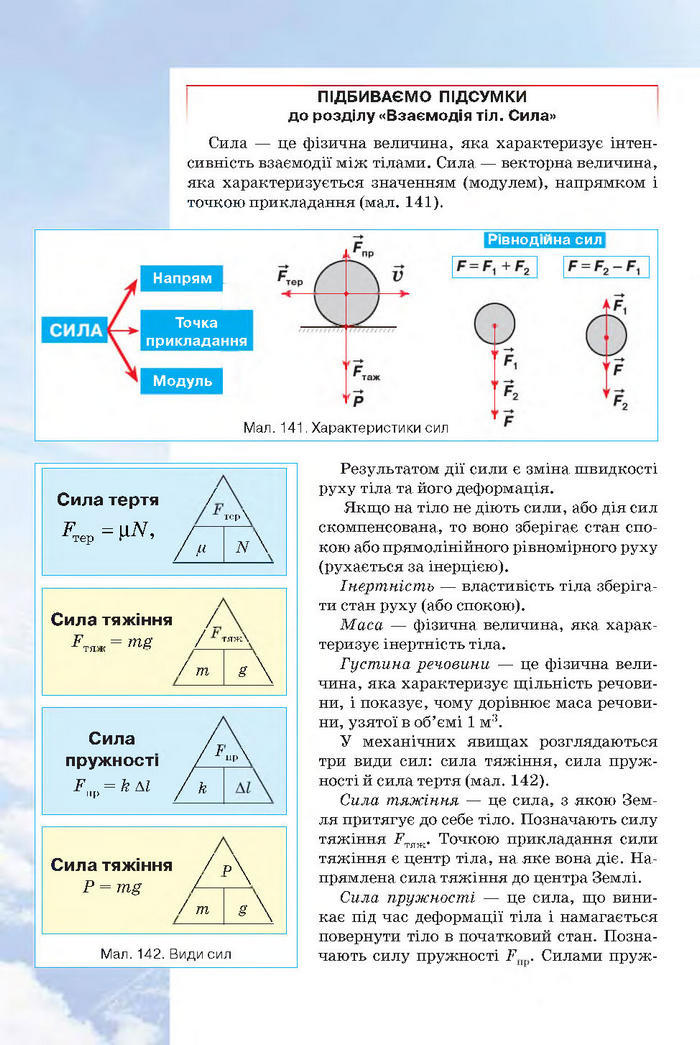 Підручник Фізика 7 клас Засєкіна 2015