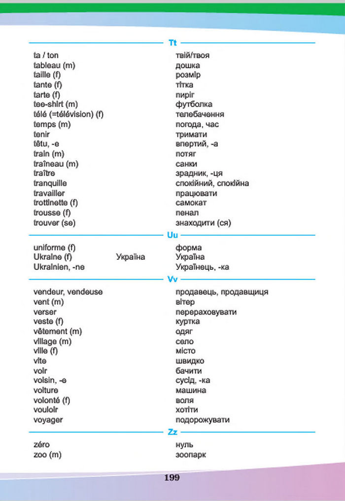 Підручник Французька мова 7 клас Чумак 2015