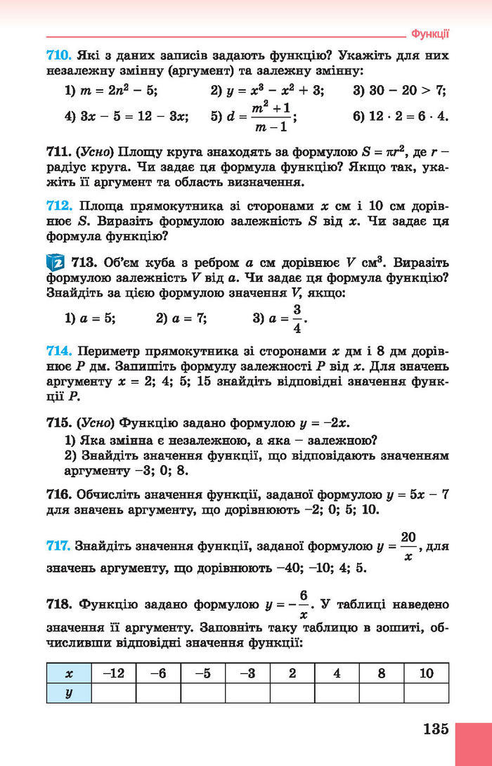 Підручник Алгебра 7 клас Істер 2015