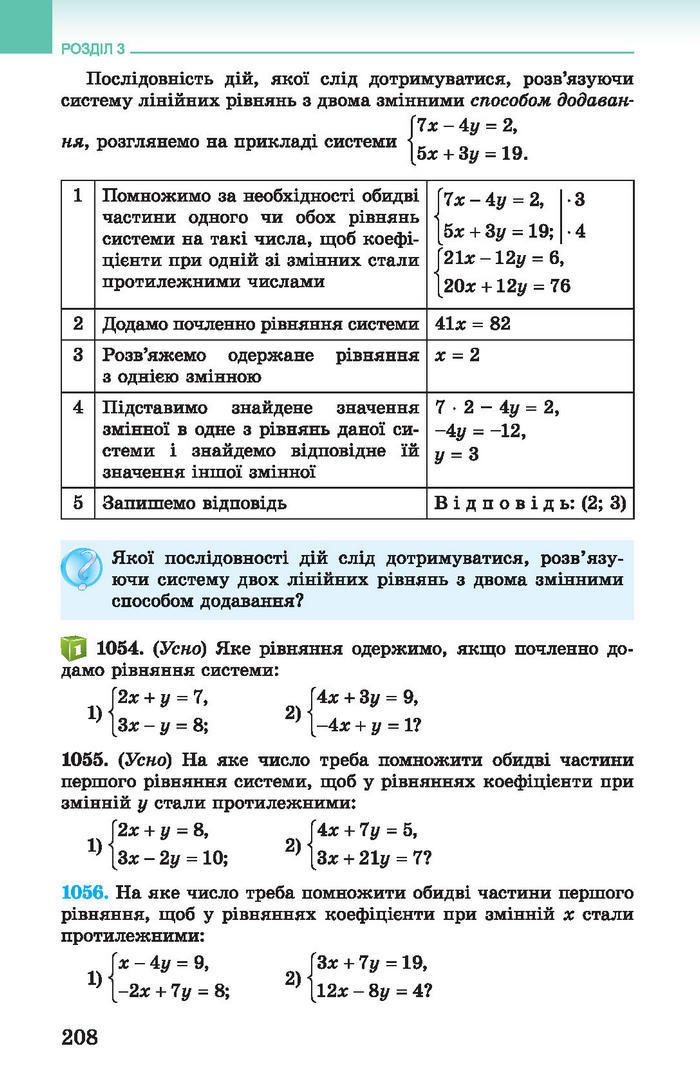 Підручник Алгебра 7 клас Істер 2015