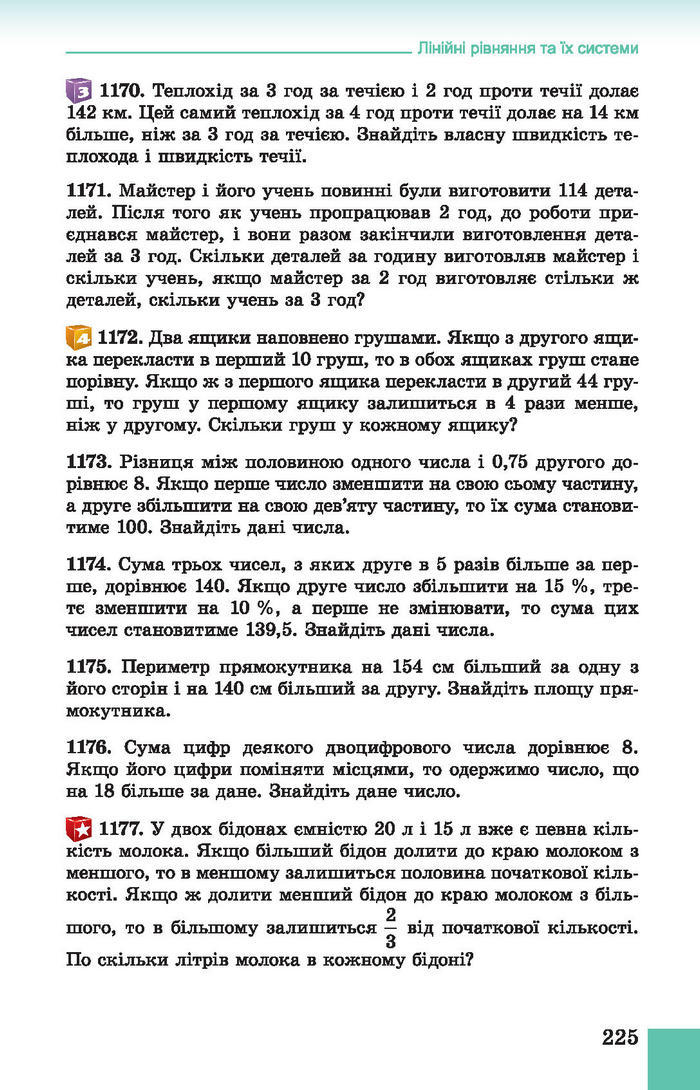 Підручник Алгебра 7 клас Істер 2015