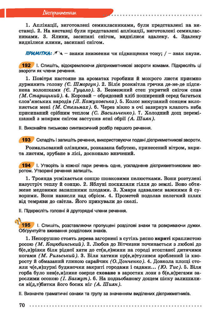 Українська мова 7 клас Заболотний 2015 (Укр.)