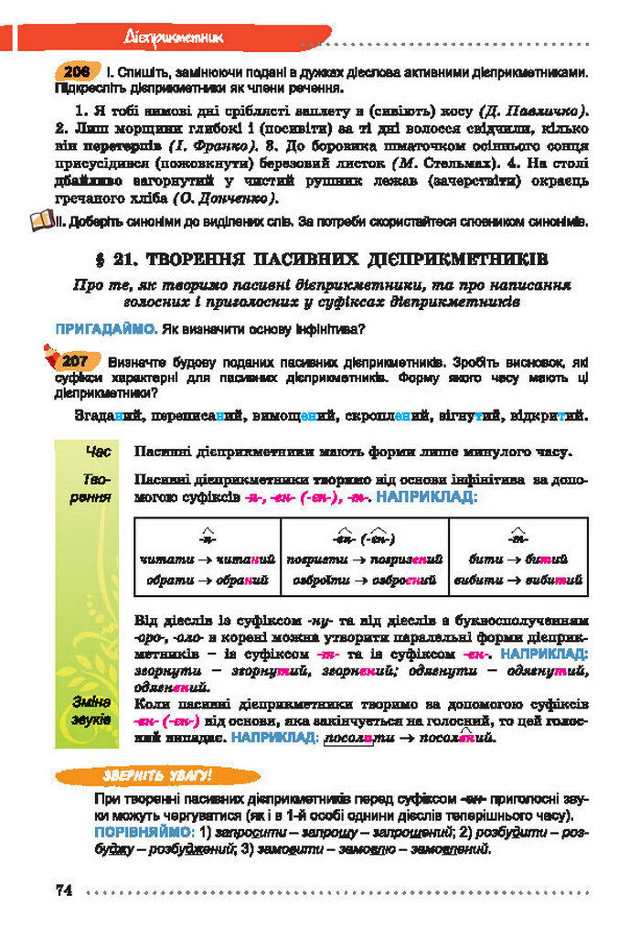 Українська мова 7 клас Заболотний 2015 (Укр.)