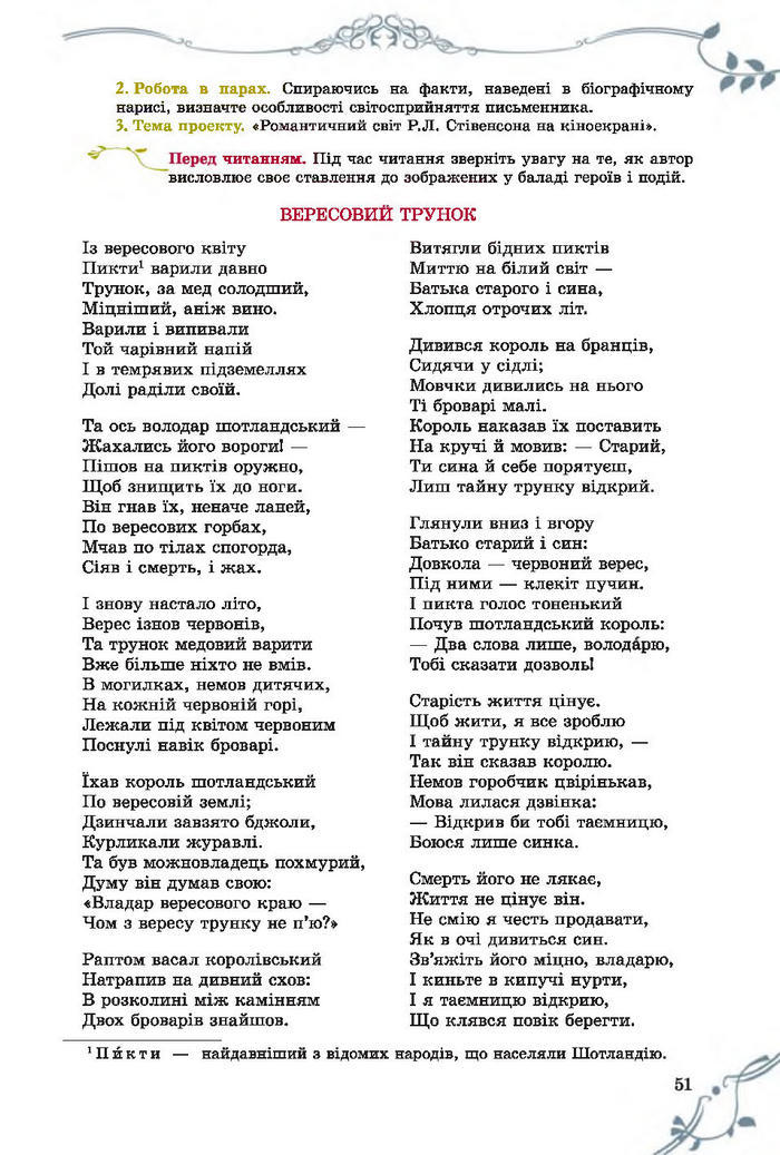 Підручник Світова література 7 клас Волощук