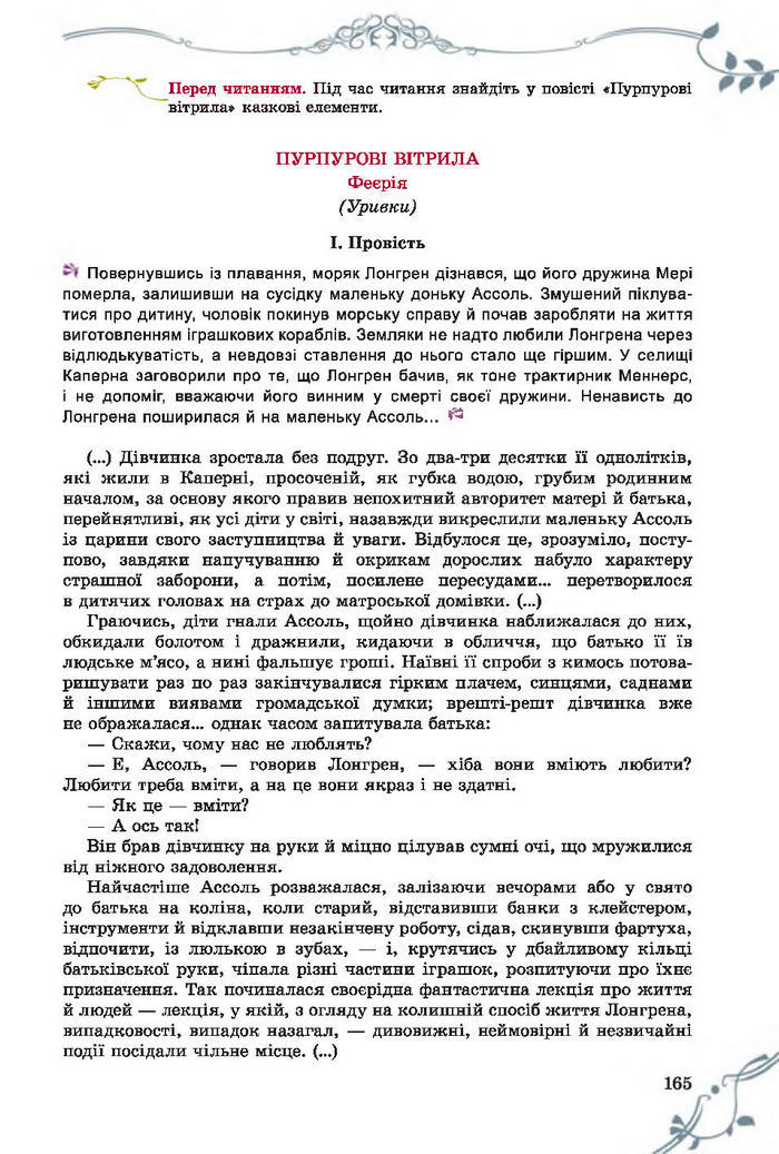 Підручник Світова література 7 клас Волощук