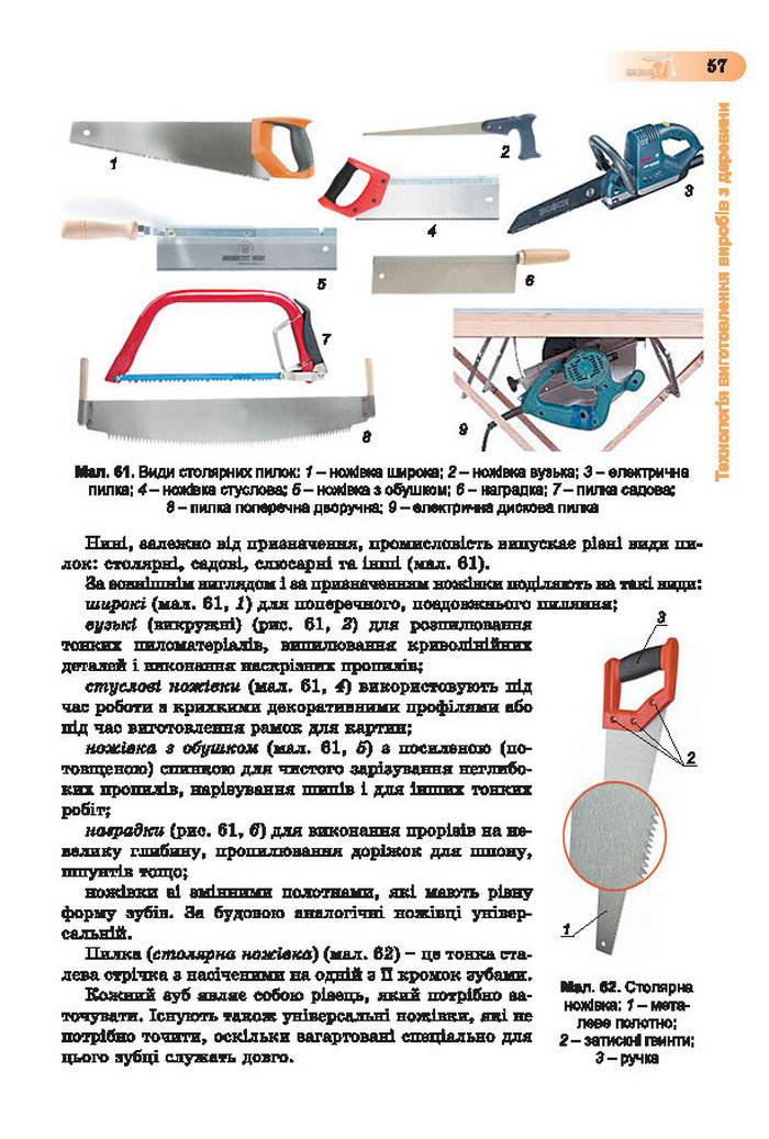 Підручник Трудове навчання (хлопці) 7 клас Терещук