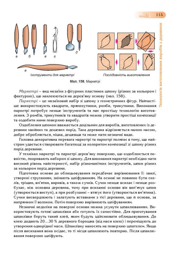 Підручник Трудове навчання (хлопці) 7 клас Терещук