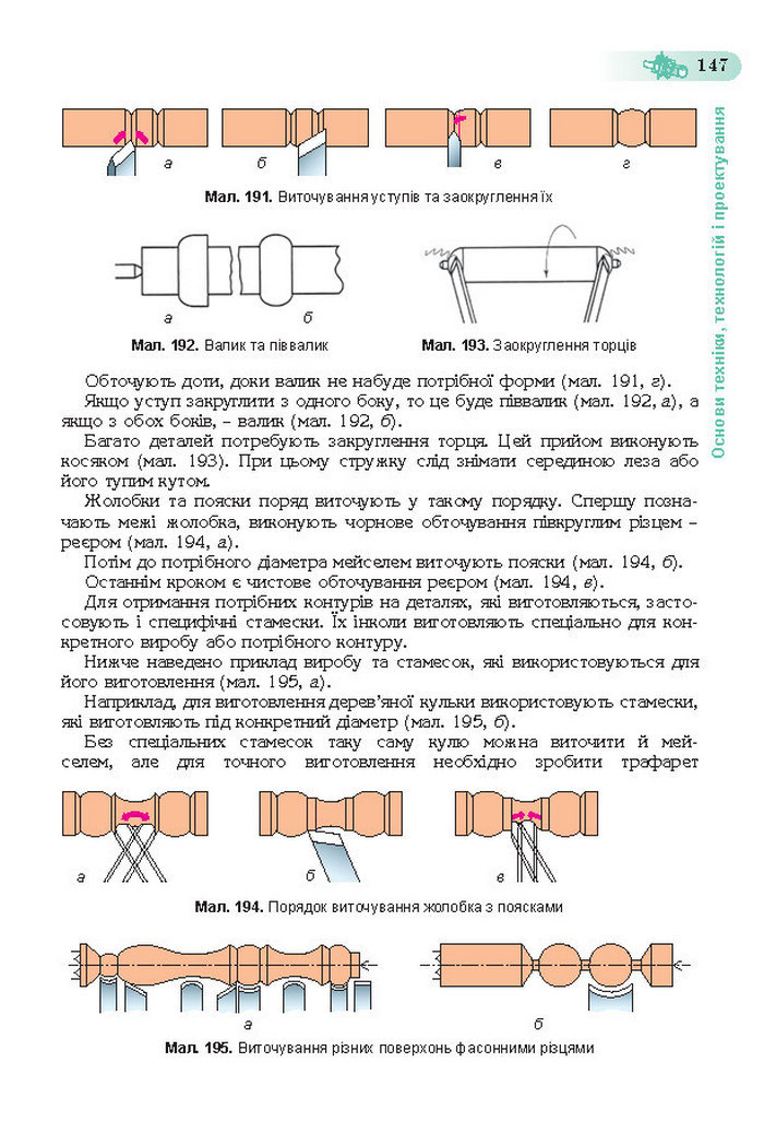 Підручник Трудове навчання (хлопці) 7 клас Терещук