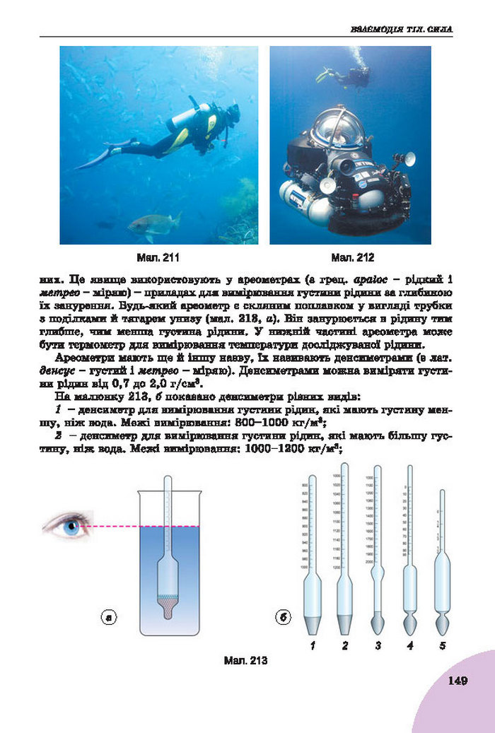 Підручник Фізика 7 клас Сиротюк 2015