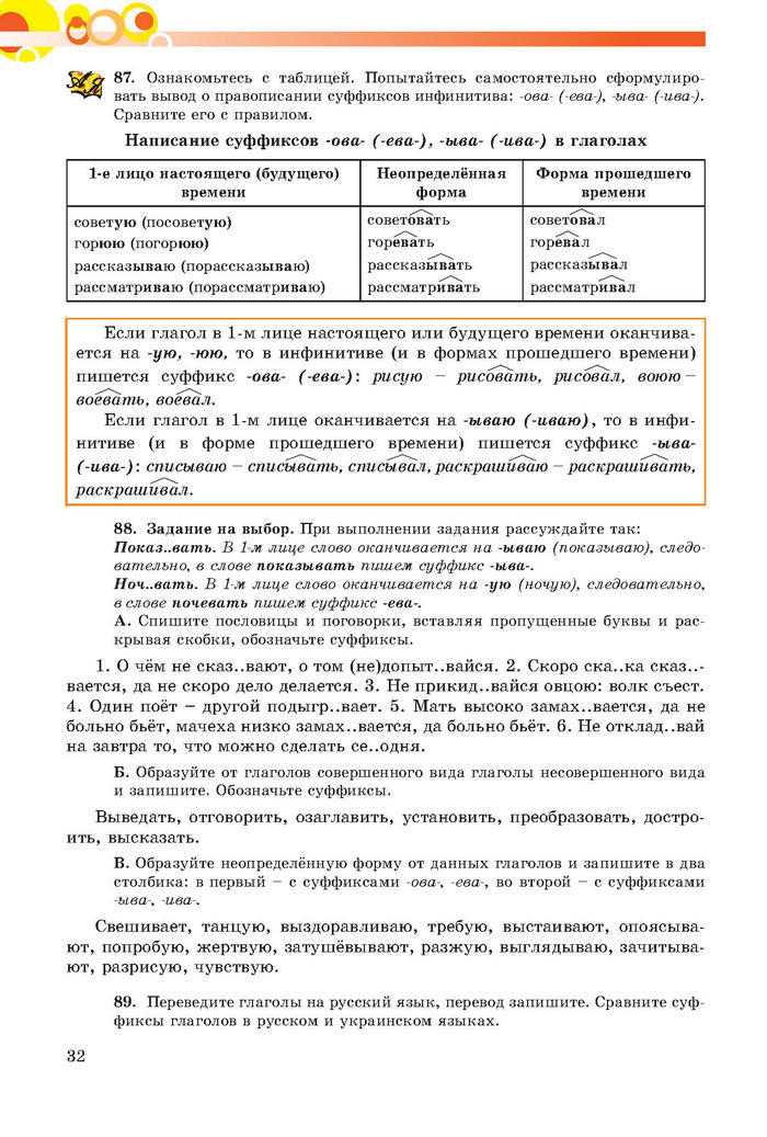 Русский язык 7 клас Самонова, Полякова 2015