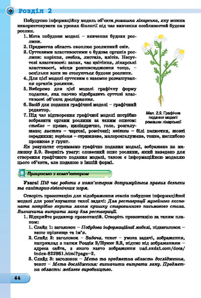 Підручник Інформатика 7 клас Ривкінд 2015 (Укр.)