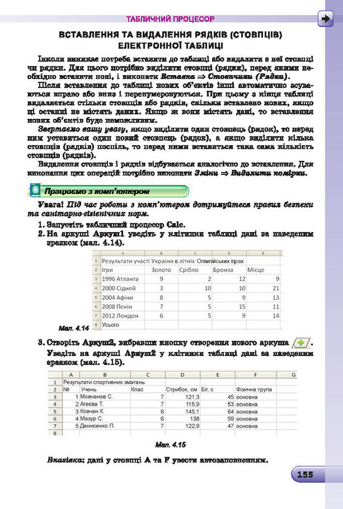 Підручник Інформатика 7 клас Ривкінд 2015 (Укр.)