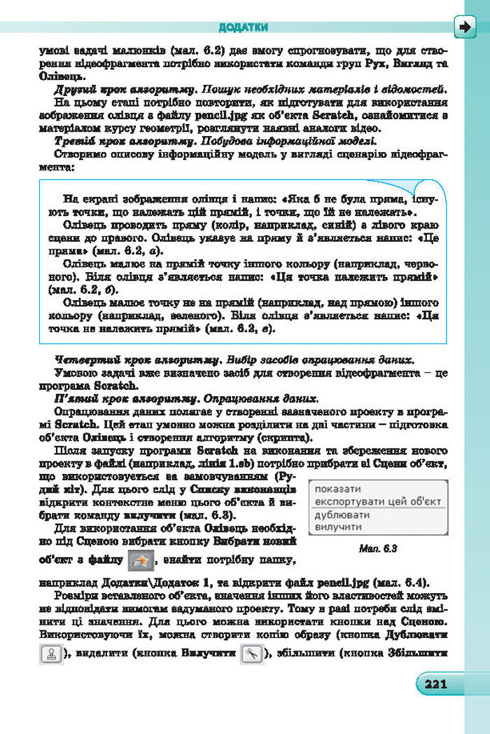 Підручник Інформатика 7 клас Ривкінд 2015 (Укр.)