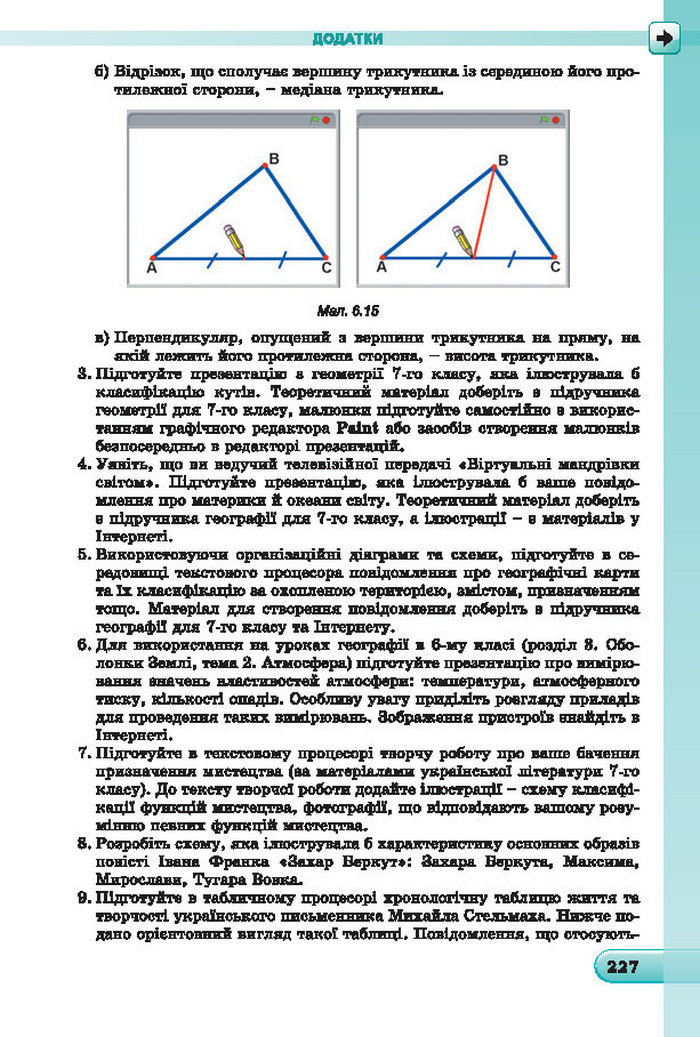 Підручник Інформатика 7 клас Ривкінд 2015 (Укр.)