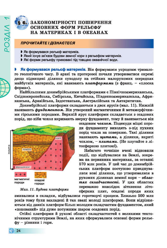 Підручники Географія 7 клас Пестушко 2015