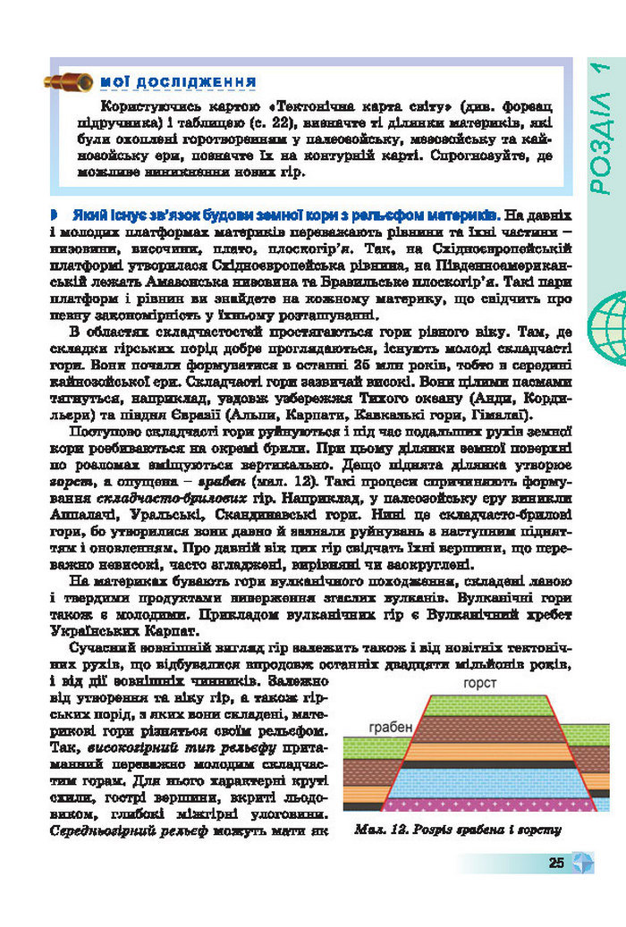 Підручники Географія 7 клас Пестушко 2015