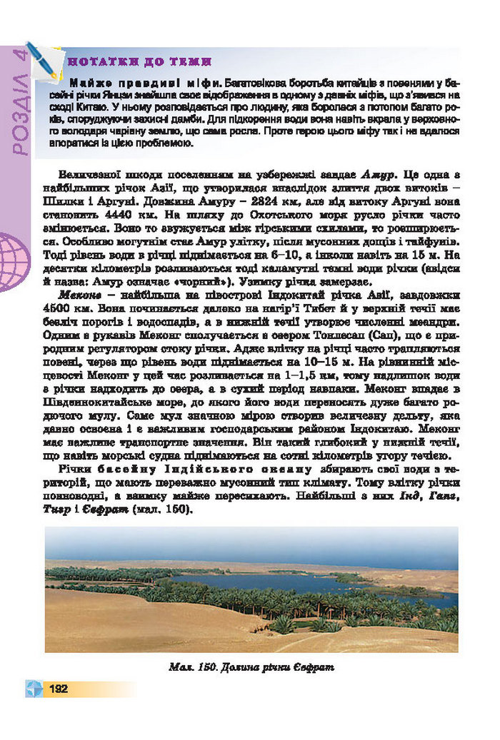 Підручники Географія 7 клас Пестушко 2015