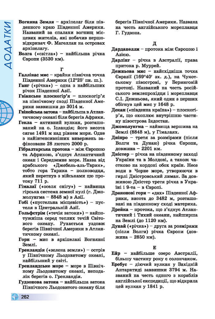 Підручники Географія 7 клас Пестушко 2015
