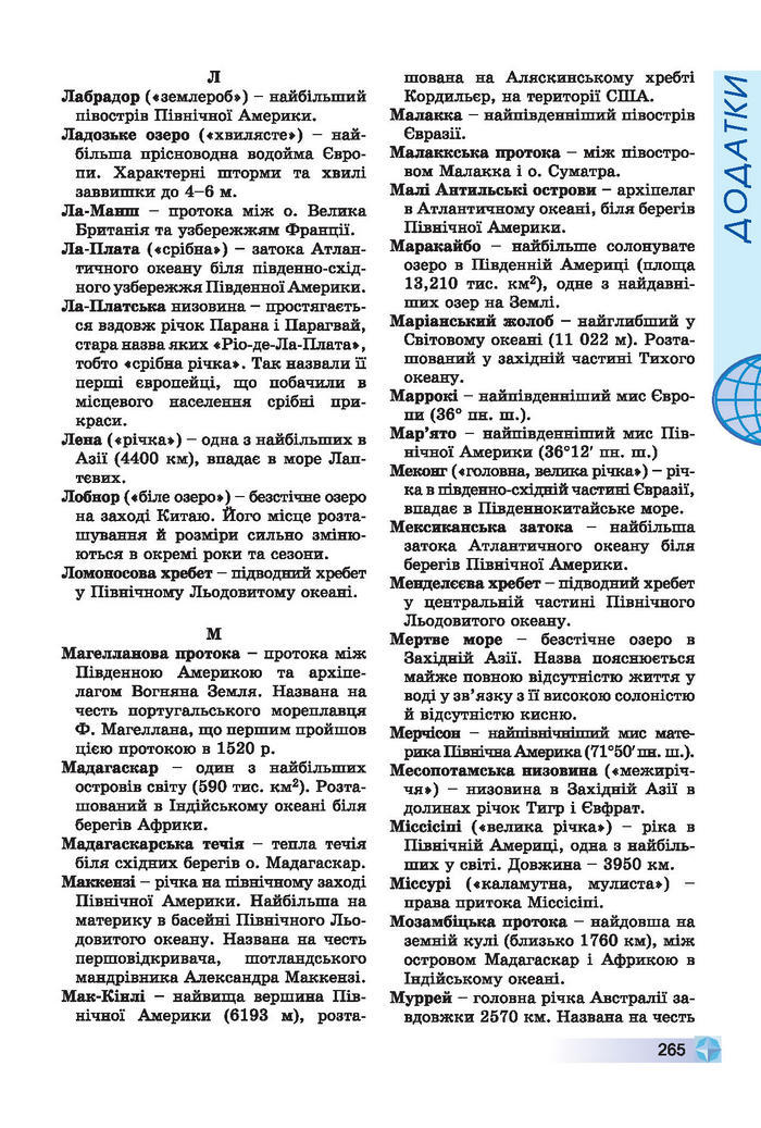 Підручники Географія 7 клас Пестушко 2015