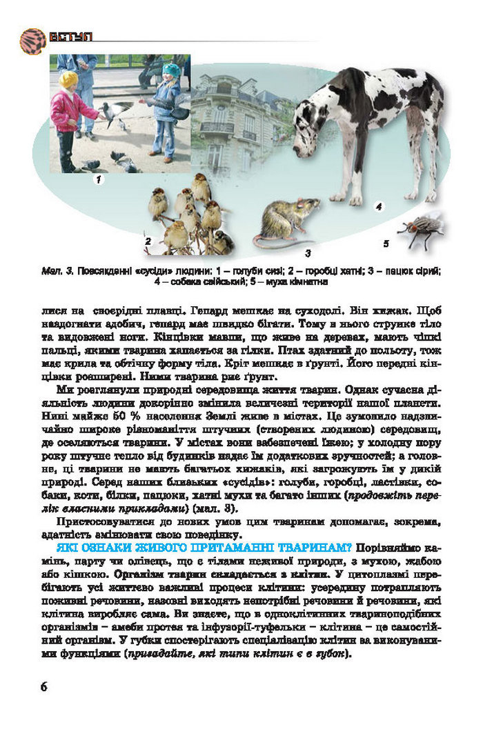 Підручник Біологія 7 клас Остапченко