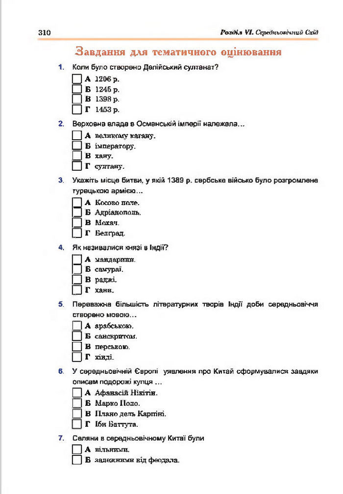 Підручник Всесвітня історія 7 клас Гісем 2015
