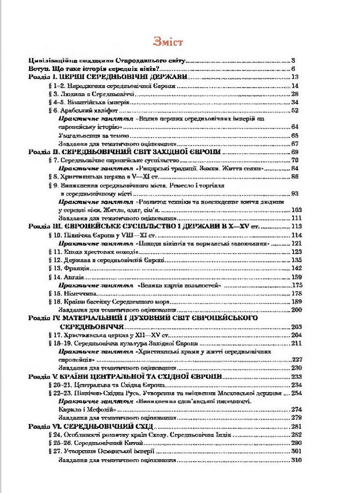Підручник Всесвітня історія 7 клас Гісем 2015