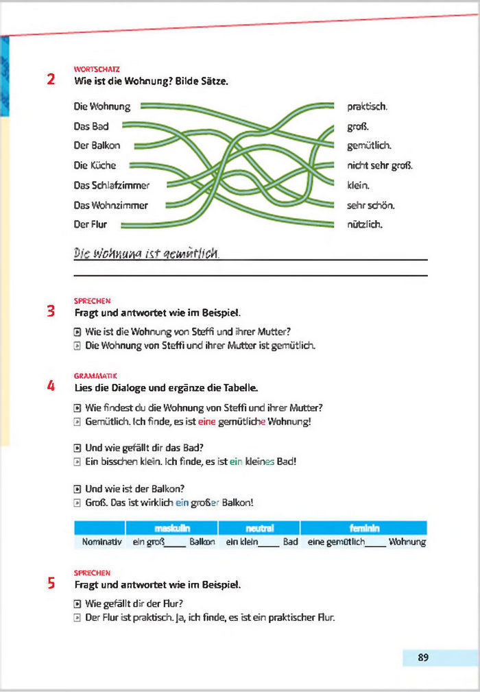 Підручник Німецька мова 7 клас Басай 2015