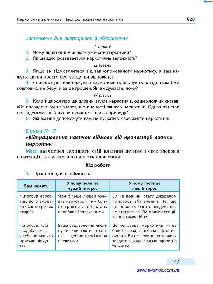 Підручник Основи здоров’я 7 клас Тагліна 2015