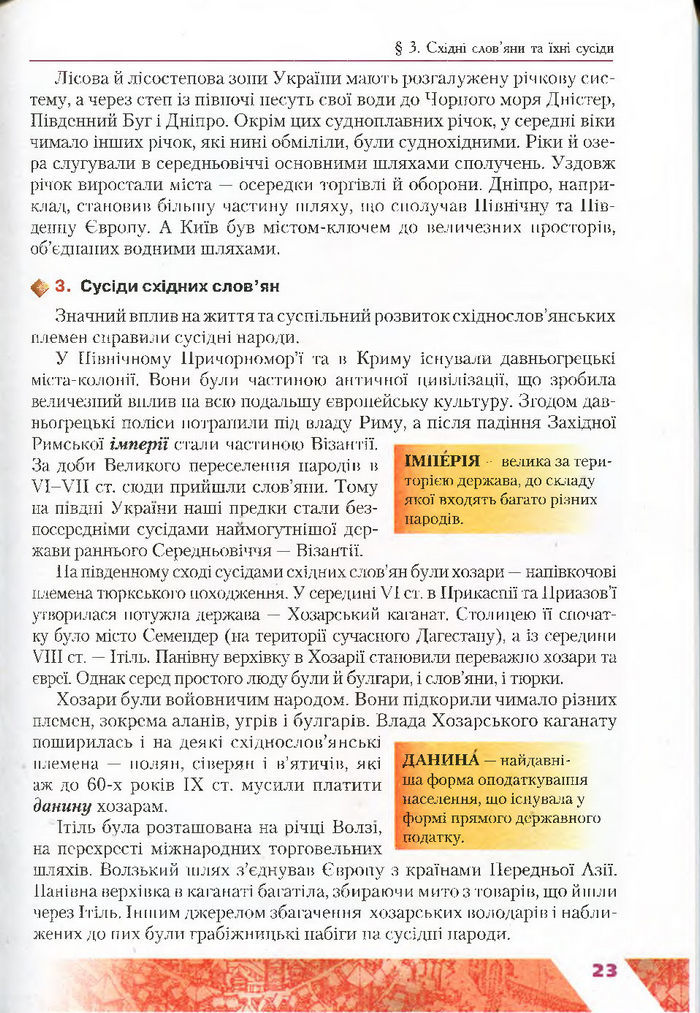 Підручник Історія України 7 клас Свідерський 2015