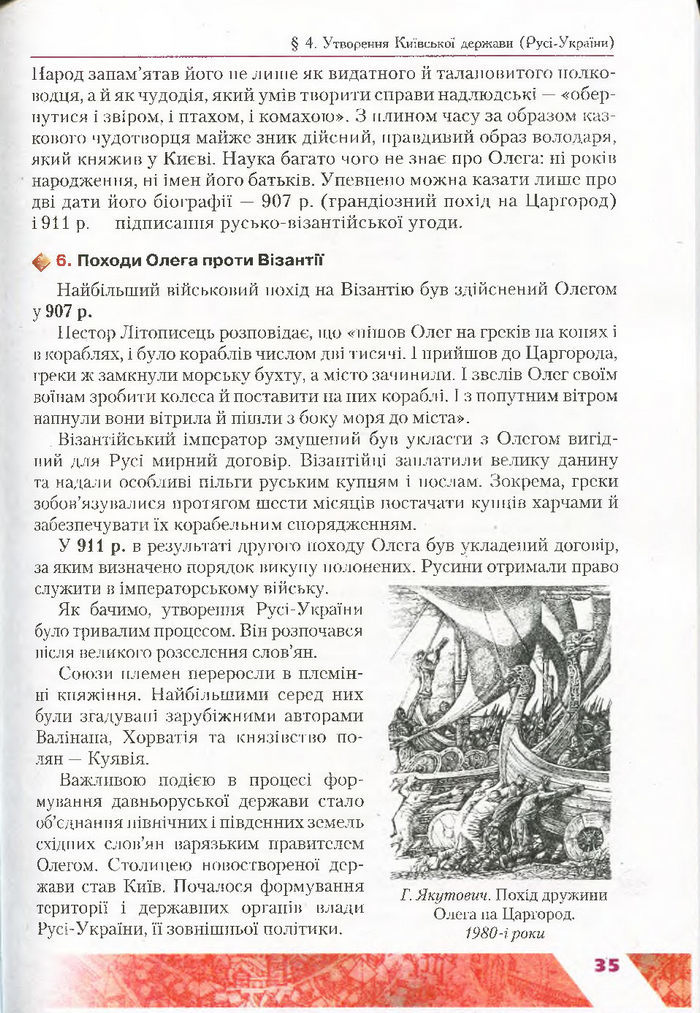 Підручник Історія України 7 клас Свідерський 2015