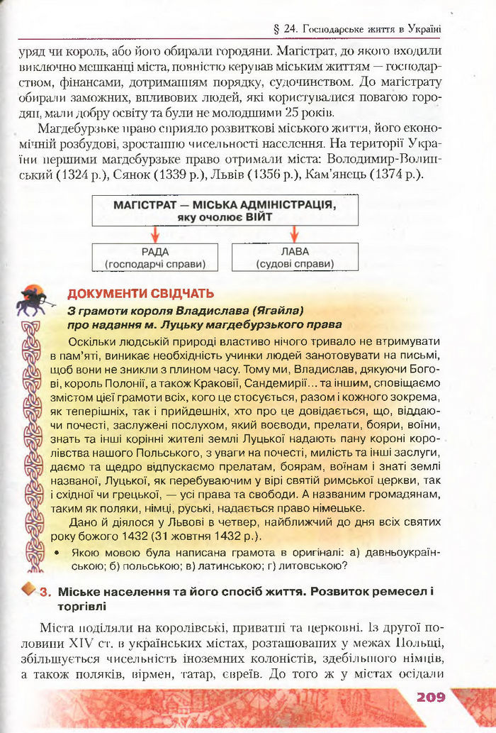 Підручник Історія України 7 клас Свідерський 2015