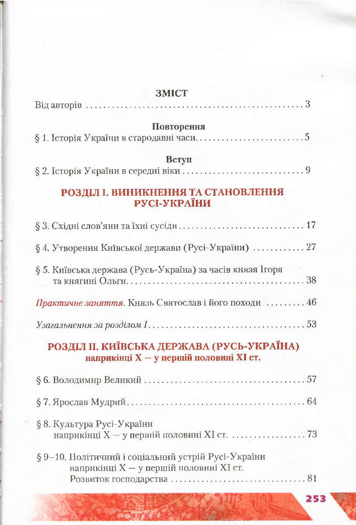 Підручник Історія України 7 клас Свідерський 2015
