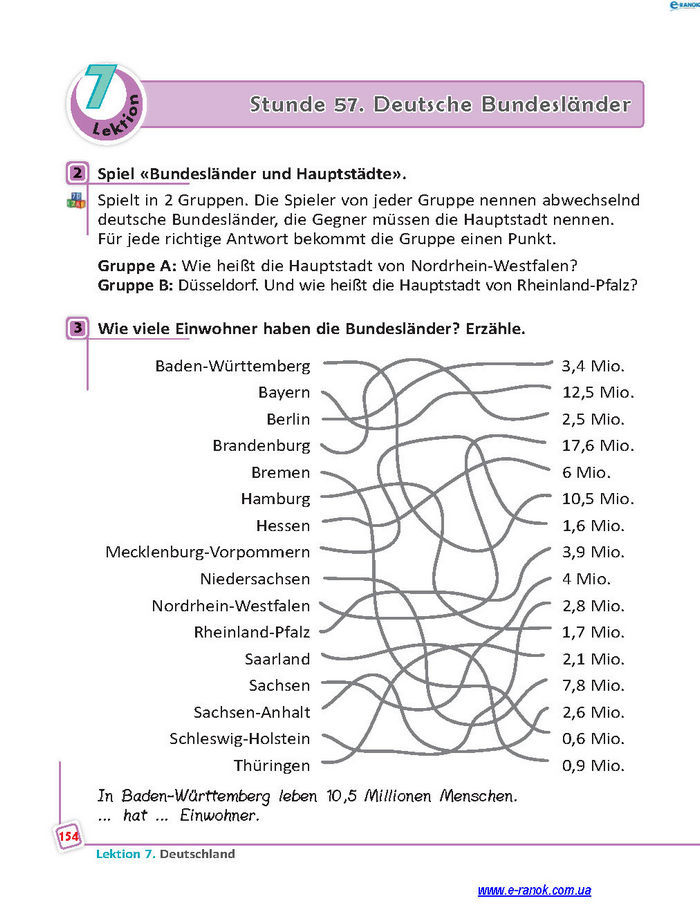 Підручник Німецька мова 7 клас Сотникова (7 рік)