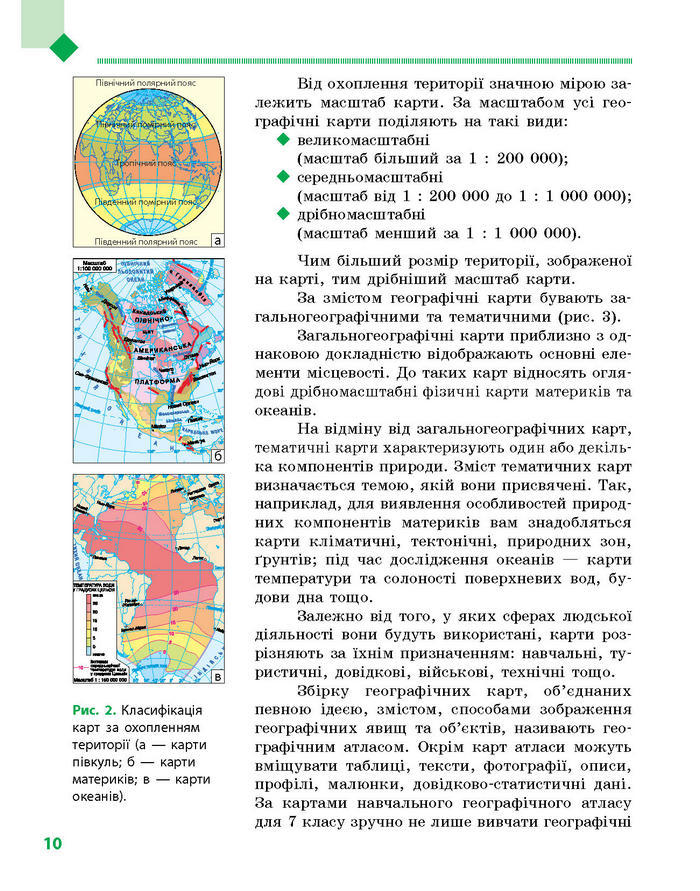 Підручник Географія 7 клас Довгань, Стадник (Укр.)