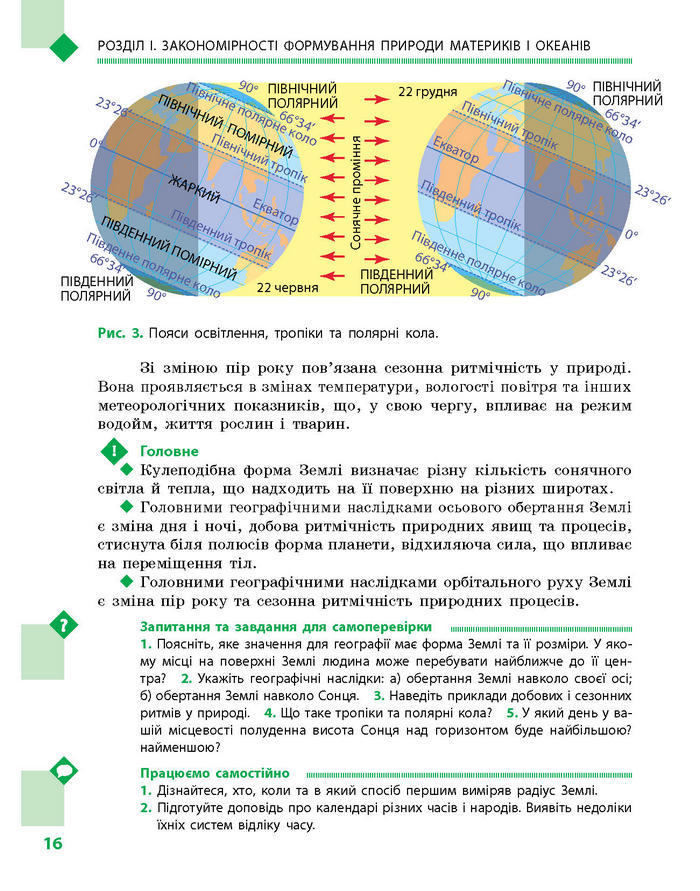 Підручник Географія 7 клас Довгань, Стадник (Укр.)