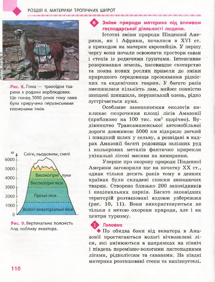 Підручник Географія 7 клас Довгань, Стадник (Укр.)