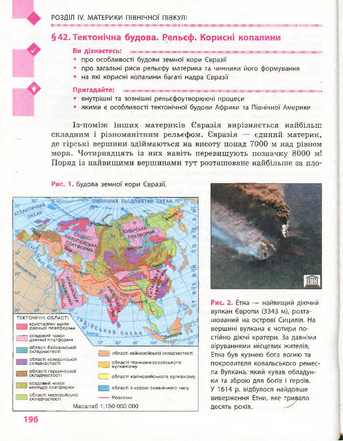 Підручник Географія 7 клас Довгань, Стадник (Укр.)