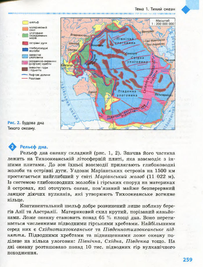 Підручник Географія 7 клас Довгань, Стадник (Укр.)