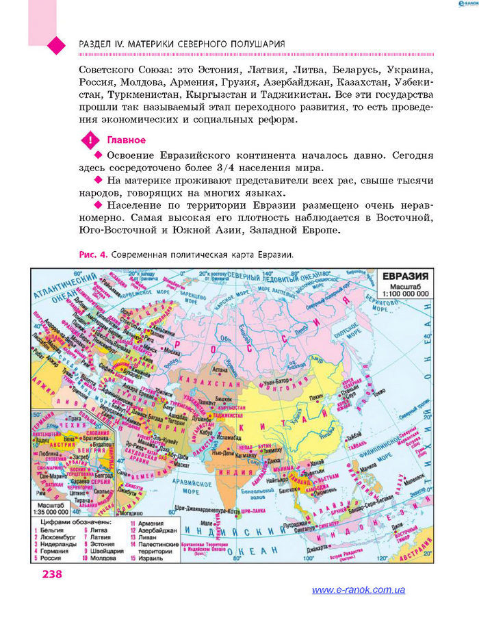 География 7 класс Довгань (Рус.)