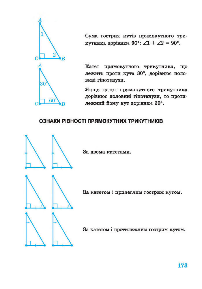 Підручник Геометрія 7 клас Роганін 2014