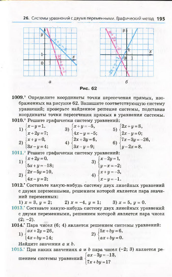 Алгебра 7 класс Мерзляк 2015 (Рус.)