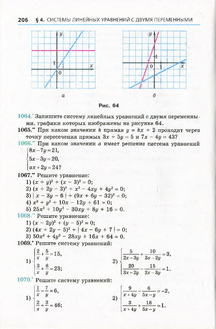 Алгебра 7 класс Мерзляк 2015 (Рус.)