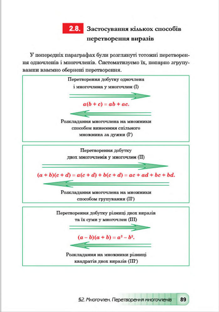 Підручник Алгебра 7 клас Мальований 2015