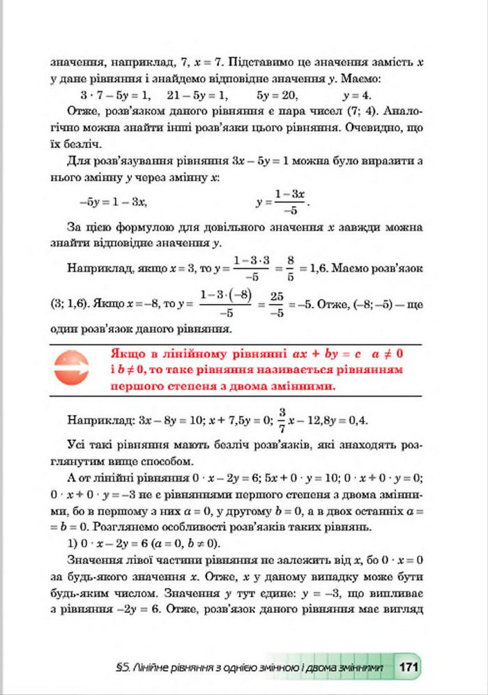 Підручник Алгебра 7 клас Мальований 2015